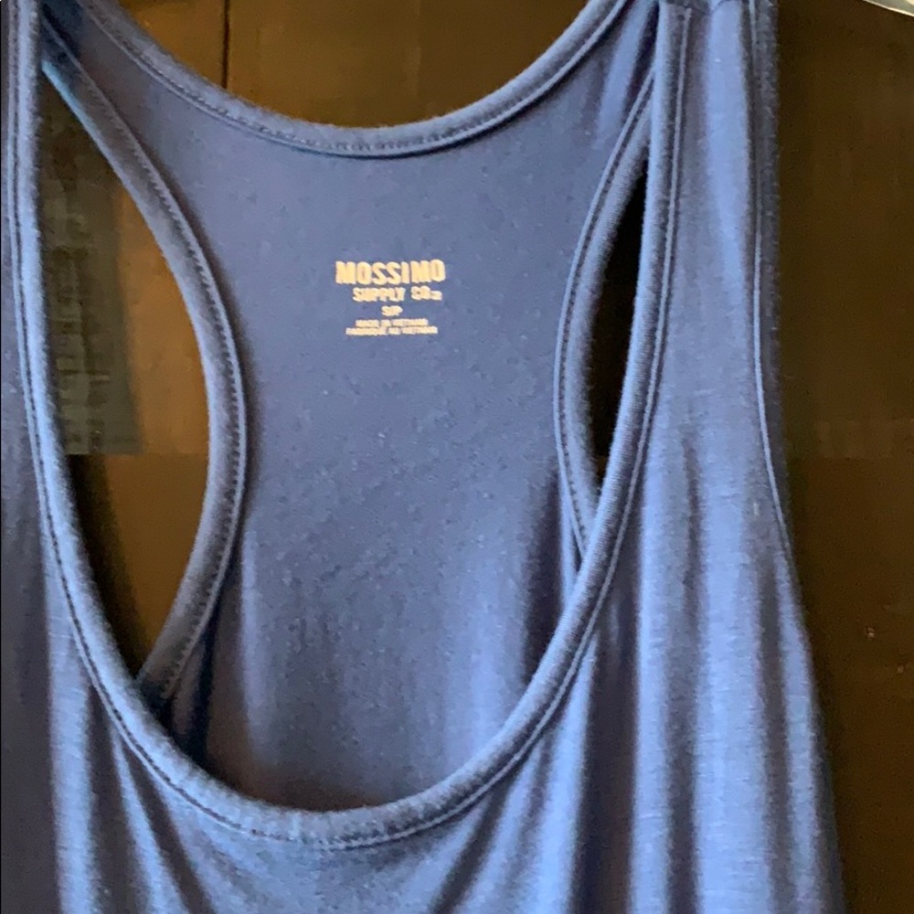 Mossimo Racerback Maxi Dress Size Small Periwinkle - Picture 3 of 6